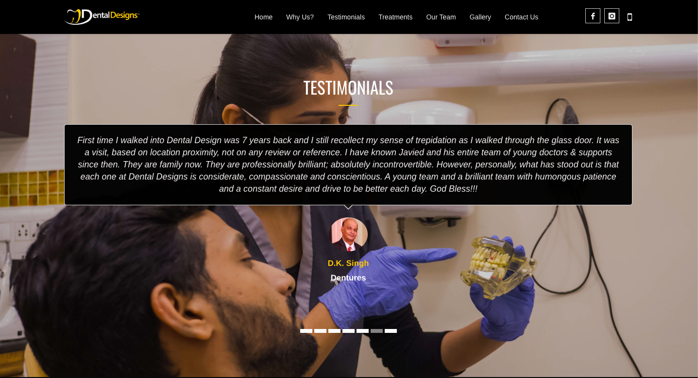 Dental Designs Clinic Testimonials